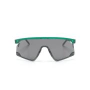 Groene Zonnebril Bio-Matter Grijze Lenzen Oakley , Green , Unisex