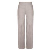 Marlenehose Stretch Broek met Flatterende Pasvorm Drykorn , Beige , Da...