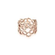 Pre-owned Rose Gold rings Dior Vintage , Yellow , Dames