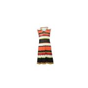 Pre-owned Polyester dresses Missoni Pre-owned , Multicolor , Dames