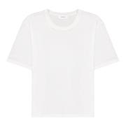 Klassiek Wit T-shirt Laneus , White , Heren