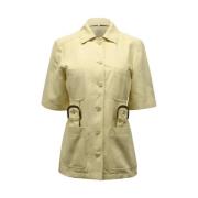 Pre-owned Cotton outerwear Stella McCartney Pre-owned , Beige , Dames