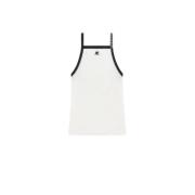 Mode Tank Top Coqueline Courrèges , White , Dames