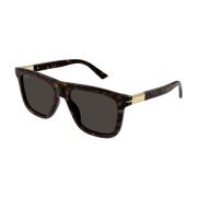 Klassieke Web Gg1502S Zonnebril Gucci , Brown , Heren