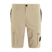 Bermuda Shorts voor Heren Stone Island , Beige , Heren