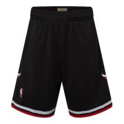 Zwarte Swingman Shorts Mitchell & Ness , Black , Heren