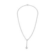 Pre-owned Platinum necklaces Tiffany & Co. Pre-owned , Gray , Dames