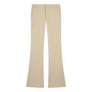 Beige Bootcut High Waist Chino Dondup , Beige , Dames