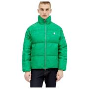 Camo Puffer Down Jacket A Bathing APE , Green , Heren