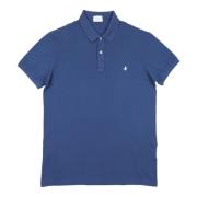 Denim Polo Shirt Brooksfield , Blue , Heren