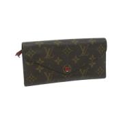 Pre-owned Canvas wallets Louis Vuitton Vintage , Brown , Dames