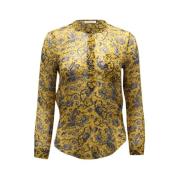 Pre-owned Silk tops Isabel Marant Pre-owned , Multicolor , Dames