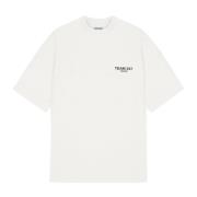 Street Style Oversized Tee Represent , White , Heren