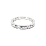 Pre-owned Platinum rings Tiffany & Co. Pre-owned , Gray , Dames