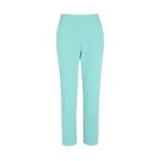 Leather Trousers Pinko , Blue , Dames