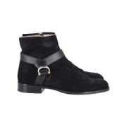 Pre-owned Suede boots Carolina Herrera Pre-owned , Black , Dames