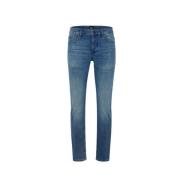 Delano Jeans - Stijlvolle Denim Collectie Boss , Blue , Heren