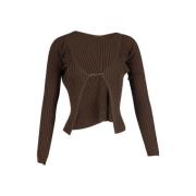 Pre-owned Polyester tops Jacquemus Pre-owned , Brown , Dames