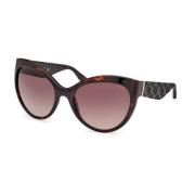 Mode Zonnebril voor Vrouwen Guess , Brown , Unisex