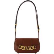 Leather handbags Valentino , Brown , Dames