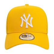 Gele Trucker Cap New York Yankees New Era , Yellow , Unisex