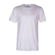 Heren Regular Fit Katoenen T-shirt Mauro Grifoni , White , Heren