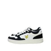 Ecopelle Sneakers met Rubberen Zool Lyle & Scott , White , Heren