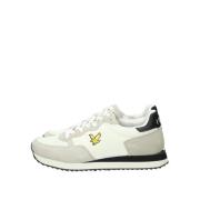 Moderne stoffen sneakers Lyle & Scott , White , Heren