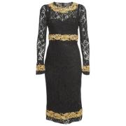 Pre-owned Lace dresses Dolce & Gabbana Pre-owned , Black , Dames