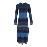 Pre-owned Wool dresses Chloé Pre-owned , Blue , Dames