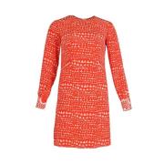Pre-owned Silk dresses Stella McCartney Pre-owned , Orange , Dames