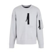 Grijze Sweaters Armani Exchange , Gray , Heren