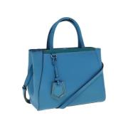 Pre-owned Leather handbags Fendi Vintage , Blue , Dames