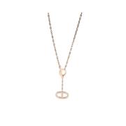 Pre-owned Rose Gold necklaces Hermès Vintage , Yellow , Dames