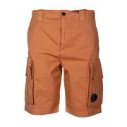 Cargo Bermuda Shorts van katoen C.p. Company , Orange , Heren