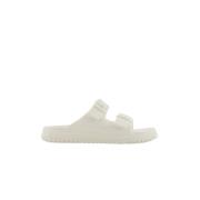 Witte Sandalen voor Zomerse Outfits Armani Exchange , White , Heren