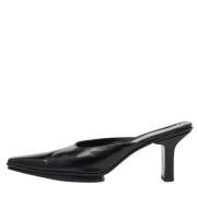 Pre-owned Leather sandals Prada Vintage , Black , Dames