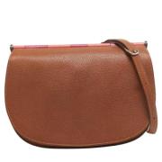 Pre-owned Leather shoulder-bags Hermès Vintage , Brown , Dames