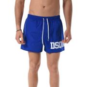 Boxershorts met trekkoord tailleband Dsquared2 , Blue , Heren