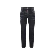 Skater Jeans Dsquared2 , Black , Heren