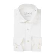 Witte Business Overhemd Jurk Profuomo , White , Heren