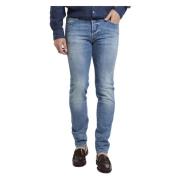 Licht Gebruikte Denim Jeans Slim Fit Roy Roger's , Blue , Heren