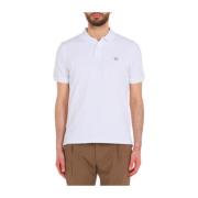 Polo Shirt Woolrich , White , Heren