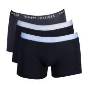 Logo Trunks Trio Tommy Hilfiger , Black , Heren