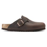 Boston Regular Habana Klompen Birkenstock , Brown , Heren