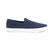 Blauwe Canvas Instappers Timberland , Blue , Heren