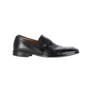 Pre-owned Leather flats Gucci Vintage , Black , Heren