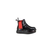 Pre-owned Leather boots Alexander McQueen Pre-owned , Black , Dames