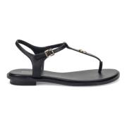 Minimal Chic Mallory Zwarte Sandalen Michael Kors , Black , Dames