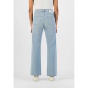 Sunny Stone Losse Fit Jeans MUD Jeans , Blue , Dames